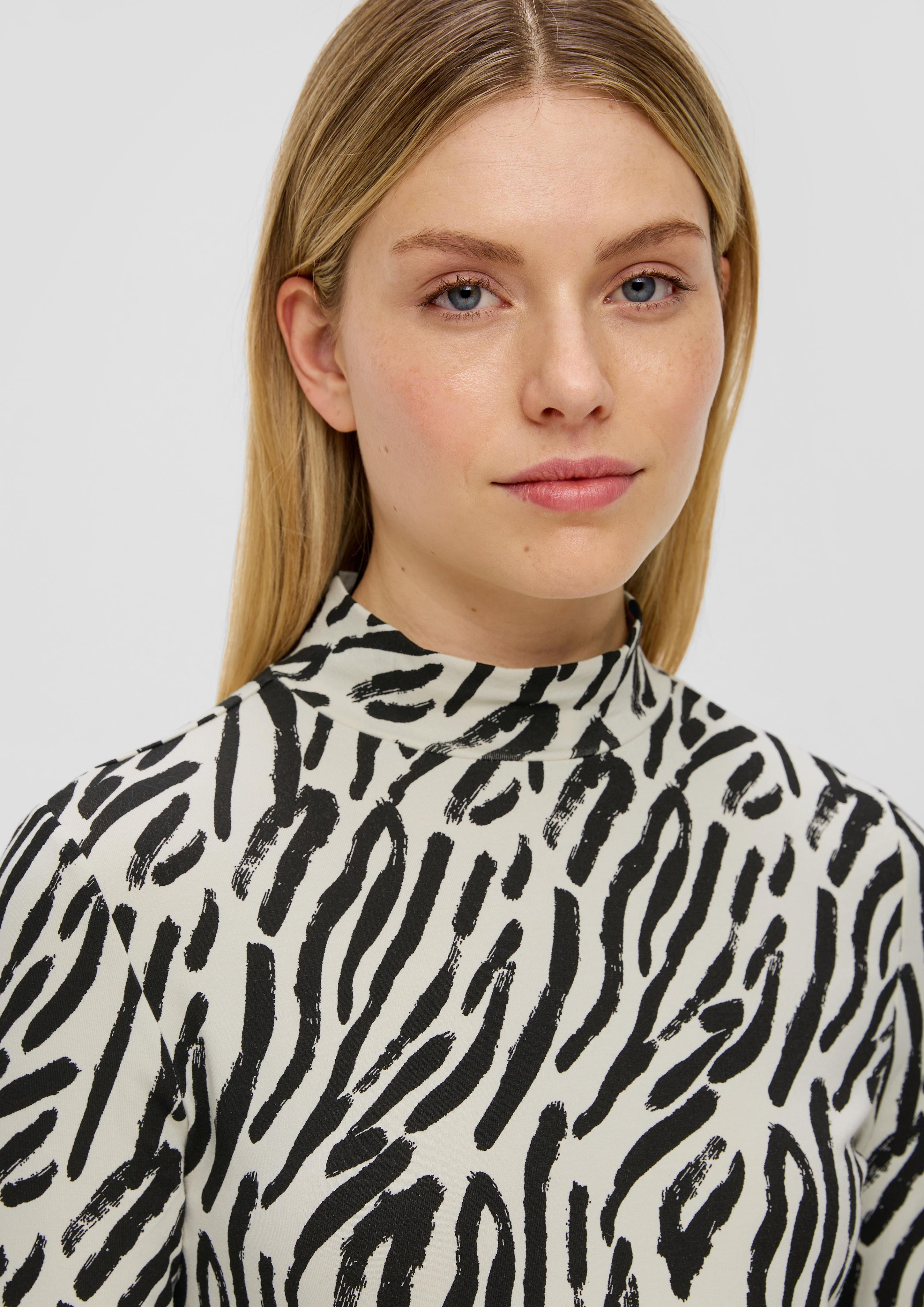 Longsleeve aus Viskosestretch  2139816-82A4