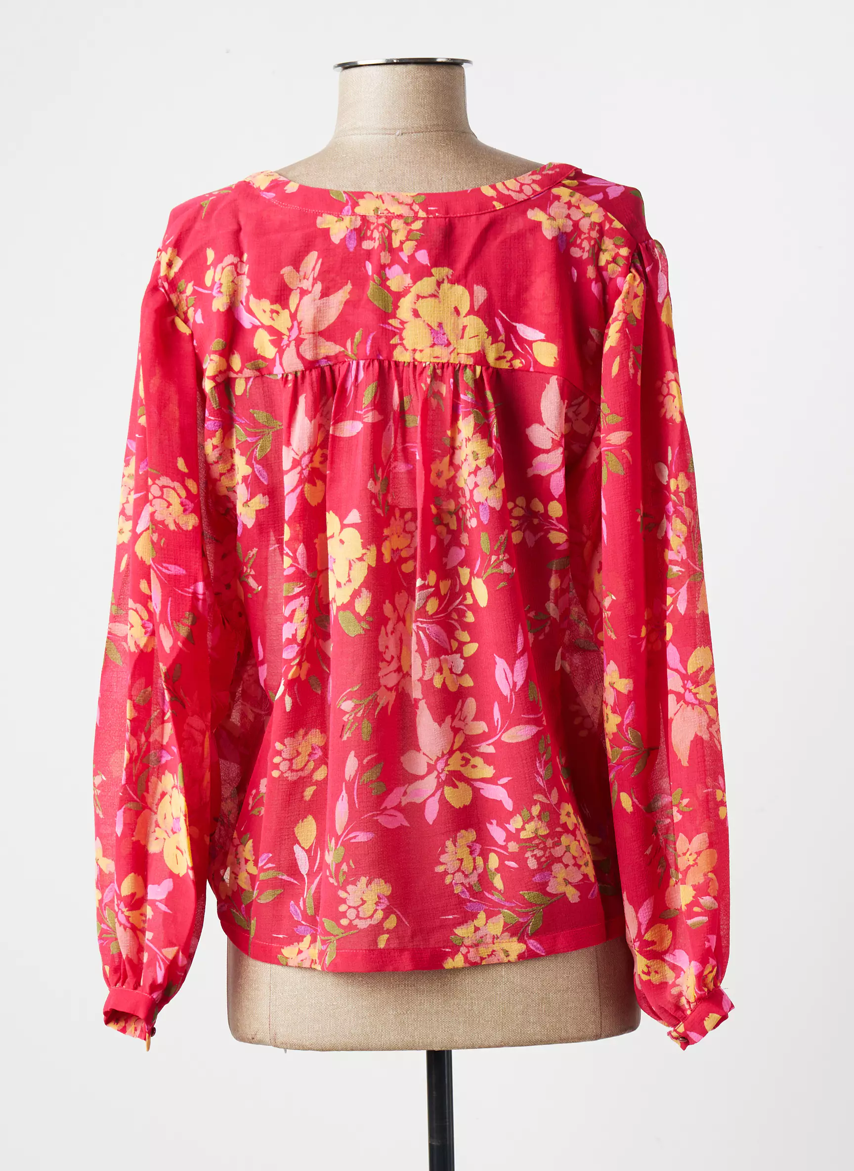 Grace Mila Chemisiers Femme couleur rouge
