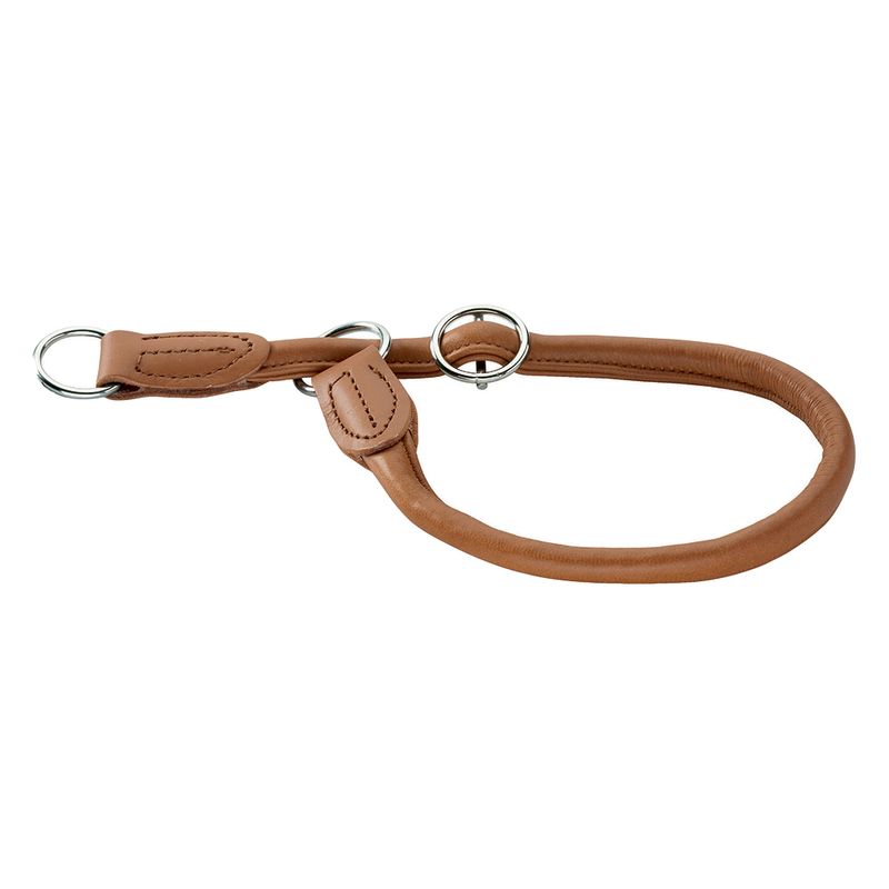 HUNTER Hundehalsband Round & Soft Elk cognac zu TOP-Preisen
