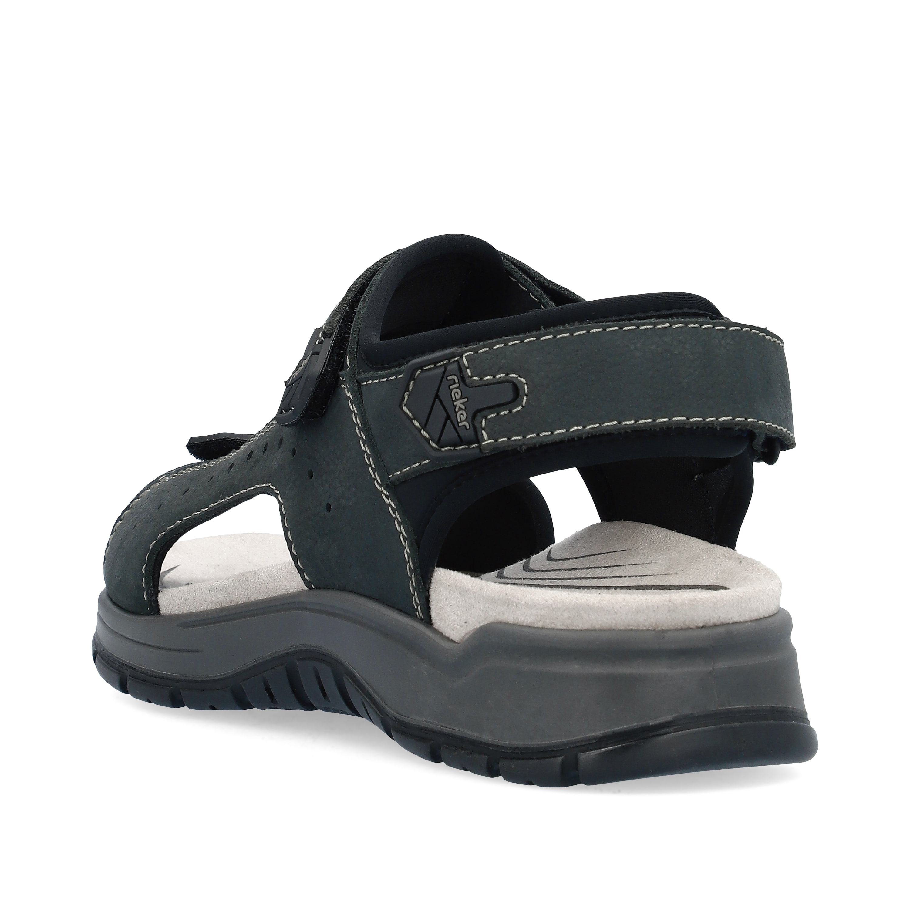 Rieker Herren Trekkingsandalen blaugrau