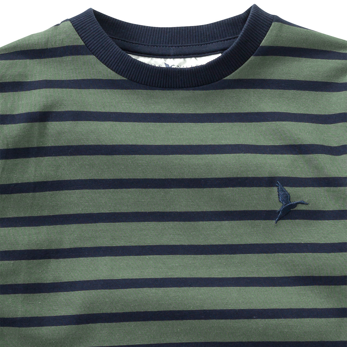 Jungen Langarmshirt im Ringel-Look