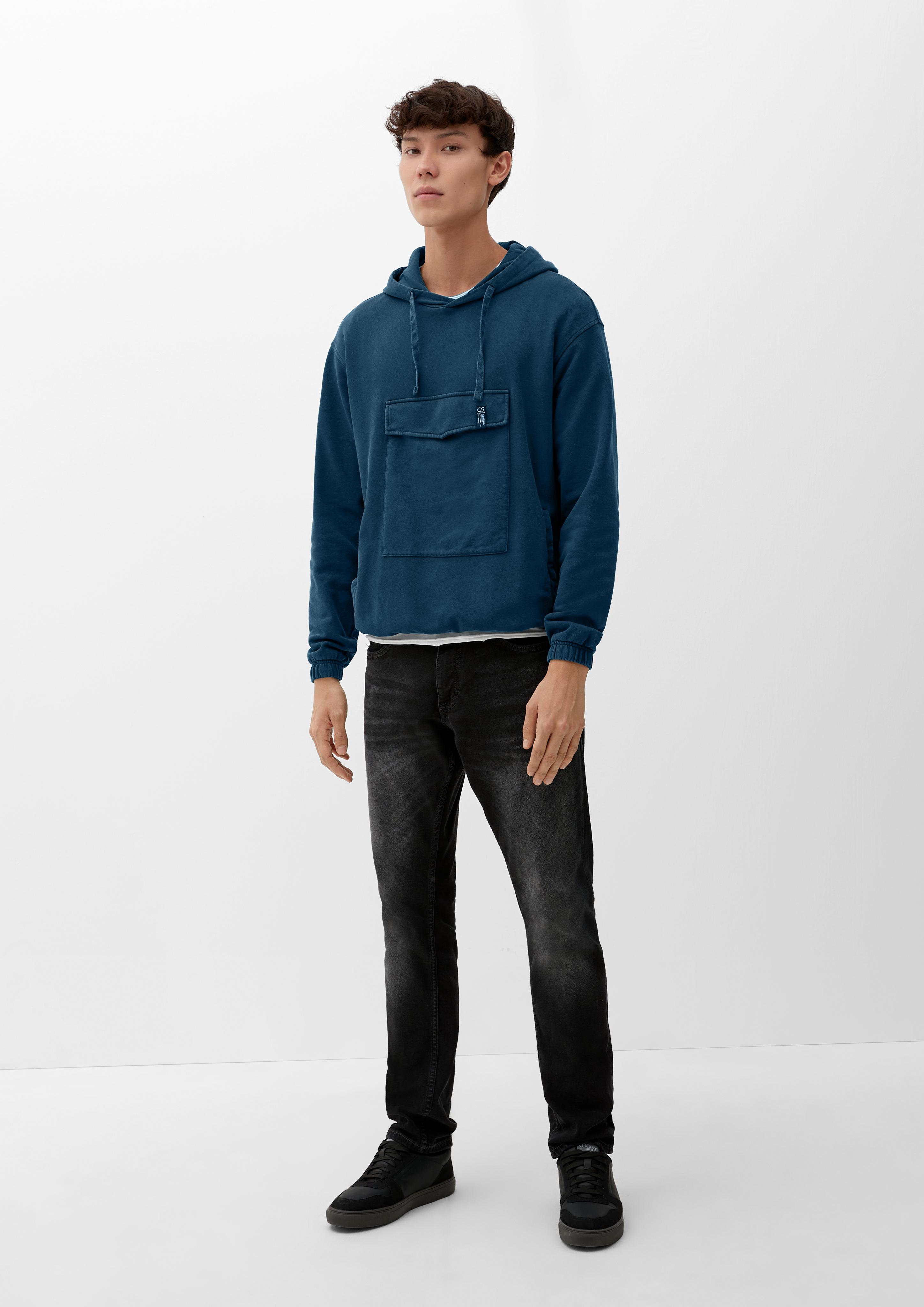 Hoodie mit Fronttasche  2120462-6985
