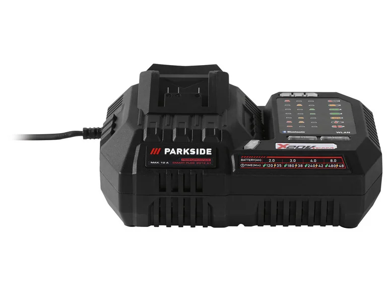 Carregador de bateria PARKSIDE PERFORMANCE® Smart PLGS 2012 A1, 12 A, 20 V