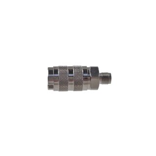 Schnellkupplung NW 2,7mm, mit M5 X 0,45 AG, z.B. für BADGER/REVELL