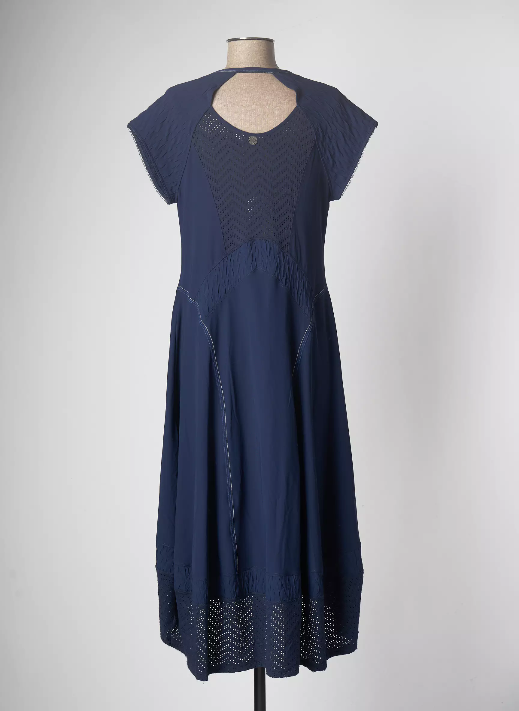Mc Planet Robes Longues Femme couleur bleu