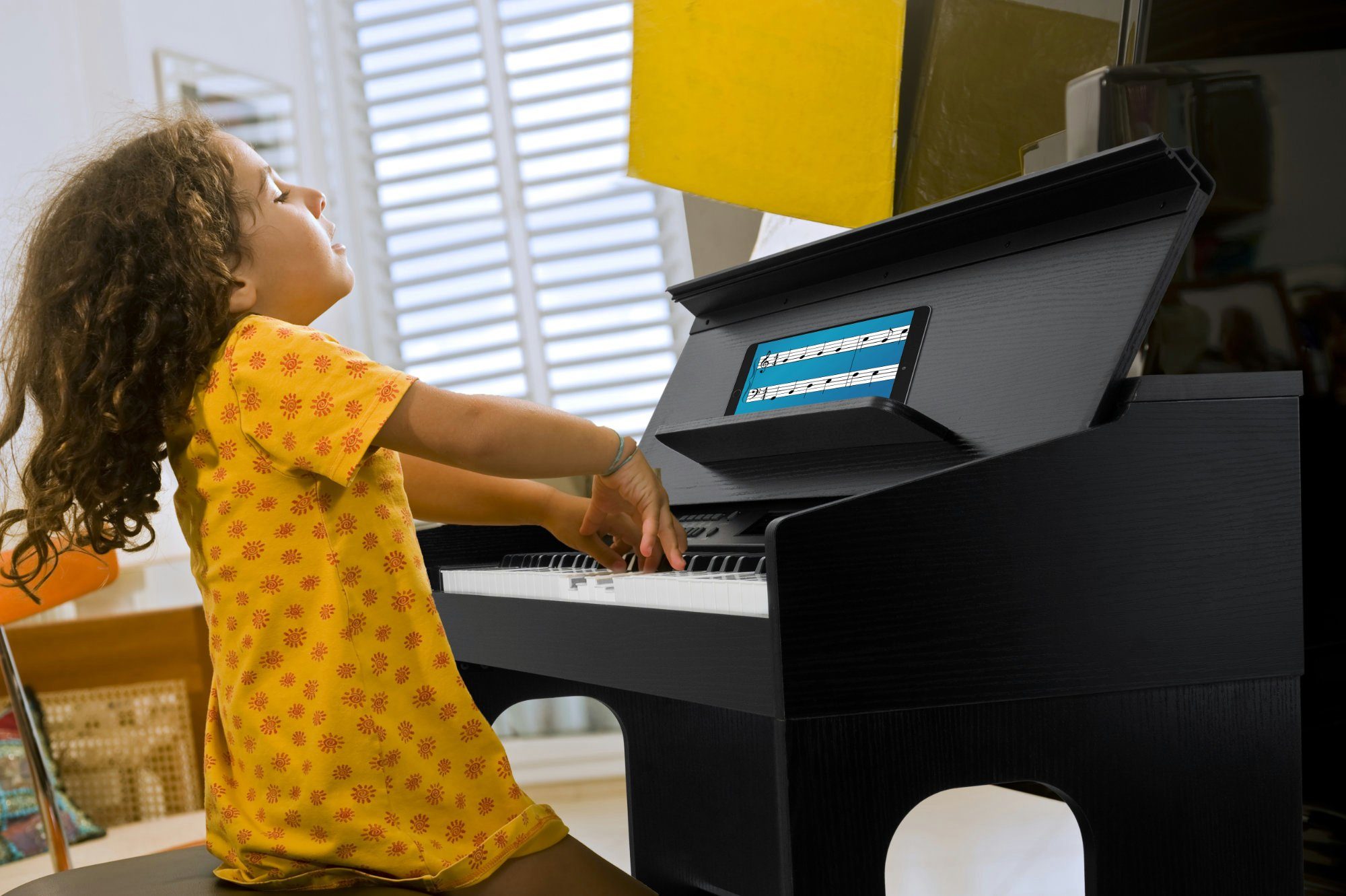 FunKey Digitalpiano DP-61 III 61 Tasten Keyboard im Digitalpiano-Design, (inkl. Keyboardbank, Kopfhörer & Keyboardschule, 4 tlg., Spar-Set), 300 verschiedene Sounds und Rhythmen - Begleitautomatik