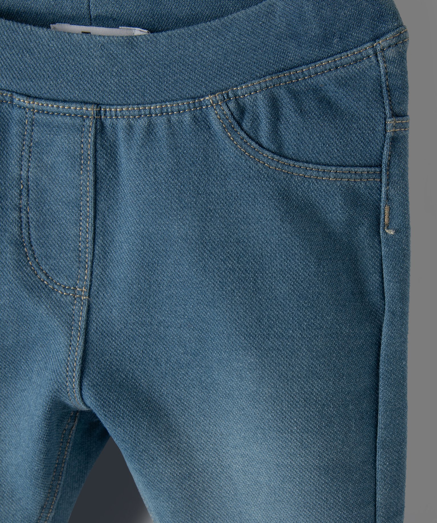 Jegging bébé fille à taille réglable stone | GEMO