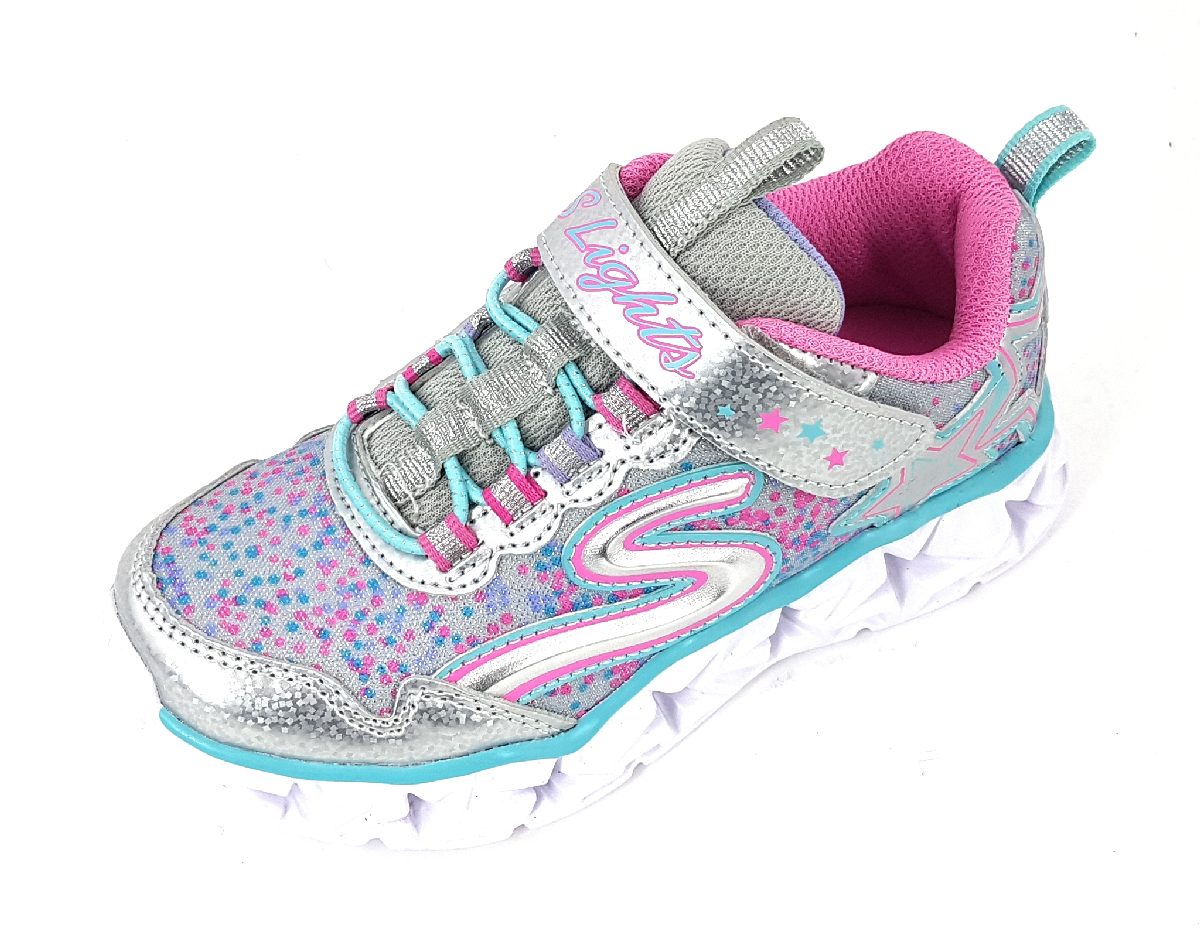 Skechers Galaxy Lights 10920L Silber SMLT Silver/Multi