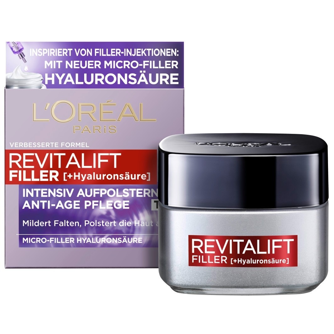 Filler Anti-Aging Tagescreme mit Hyaluronsäure