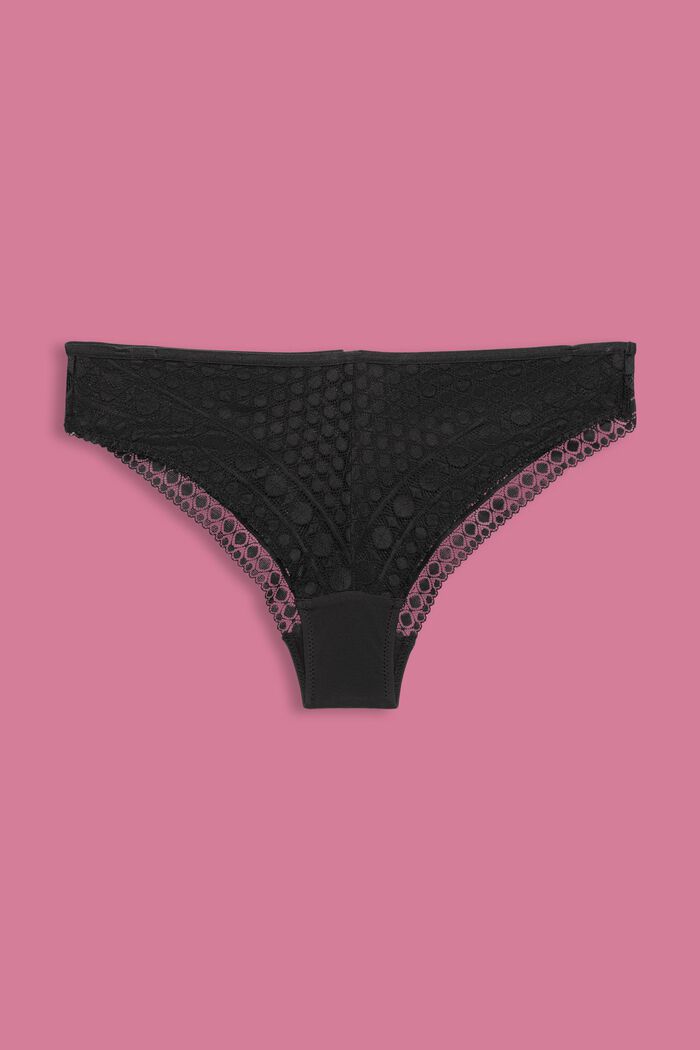 Recycelt: Hipster-Slip mit Spitze