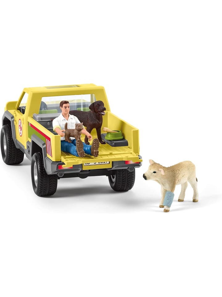 Schleich 42503 - Tierfiguren Farm World - Tierarztbesuch auf dem Bauernhof in bunt günstig kaufen onesize