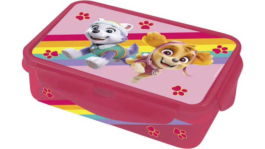 p os Lunch To Go Brotdose Paw Patrol Pink
