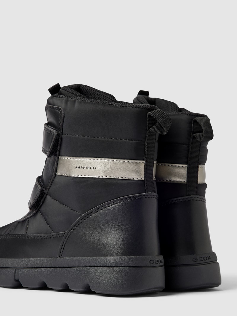 Stiefel mit Klettverschluss Modell 'WILLABOOM' in schwarz