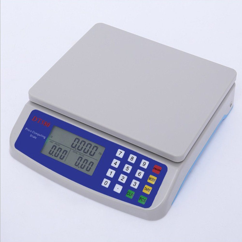 Bothergu Küchenwaage, 30kg/1G Präzision Digitale Waage Elektronische Balance Waage