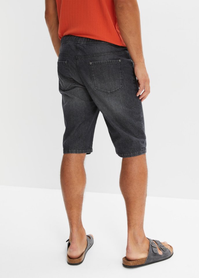 Schlupf-Jeans-Bermuda Regular Fit, (2er Pack)