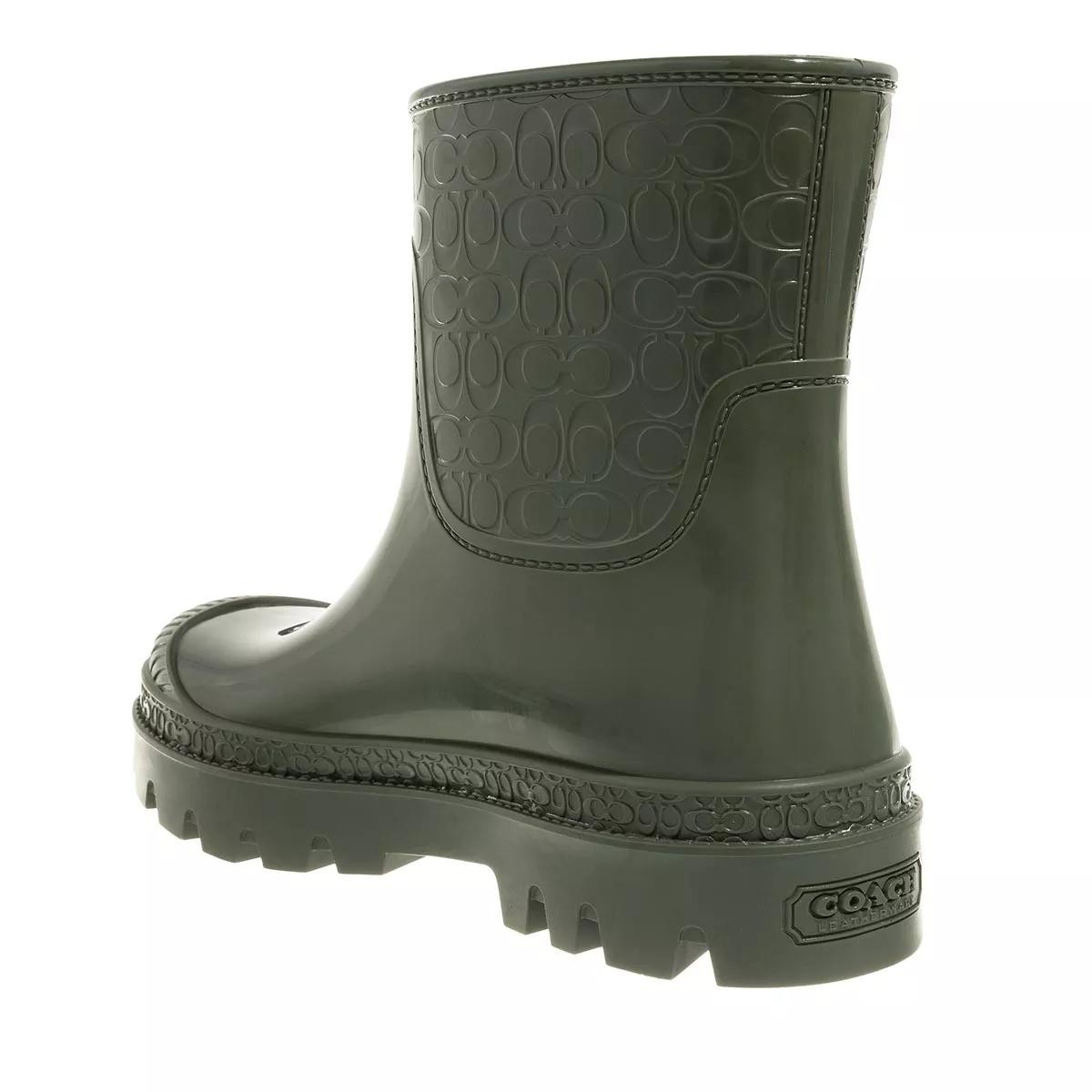 COACH Stiefeletten grün Regenstiefel