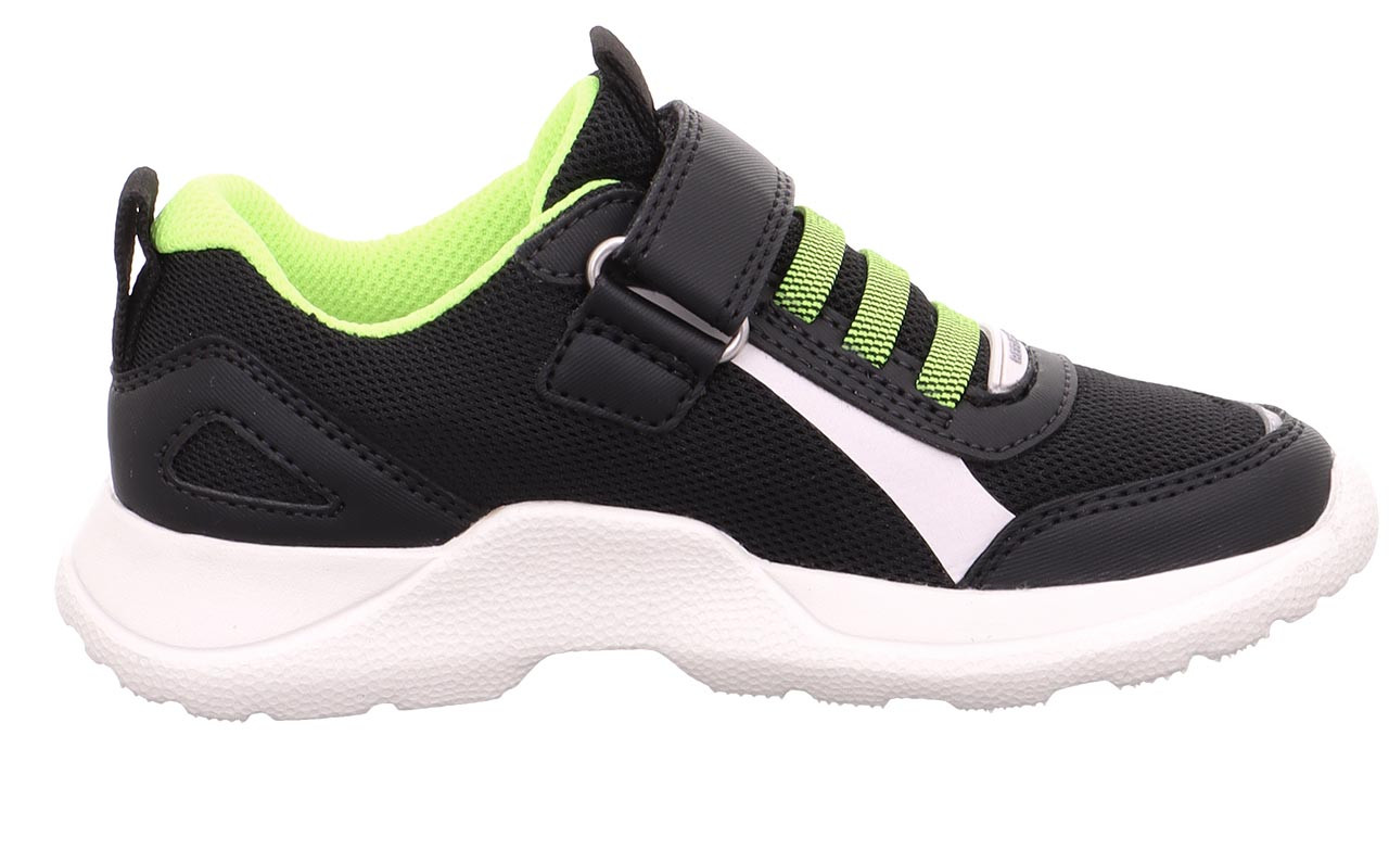 RUSH - Schwarz/Gelb Sneaker low mit Klettverschluss