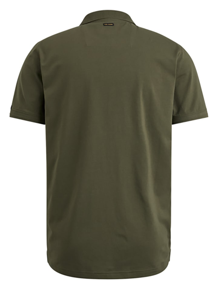 PME Legend Poloshirt in Khaki günstig kaufen