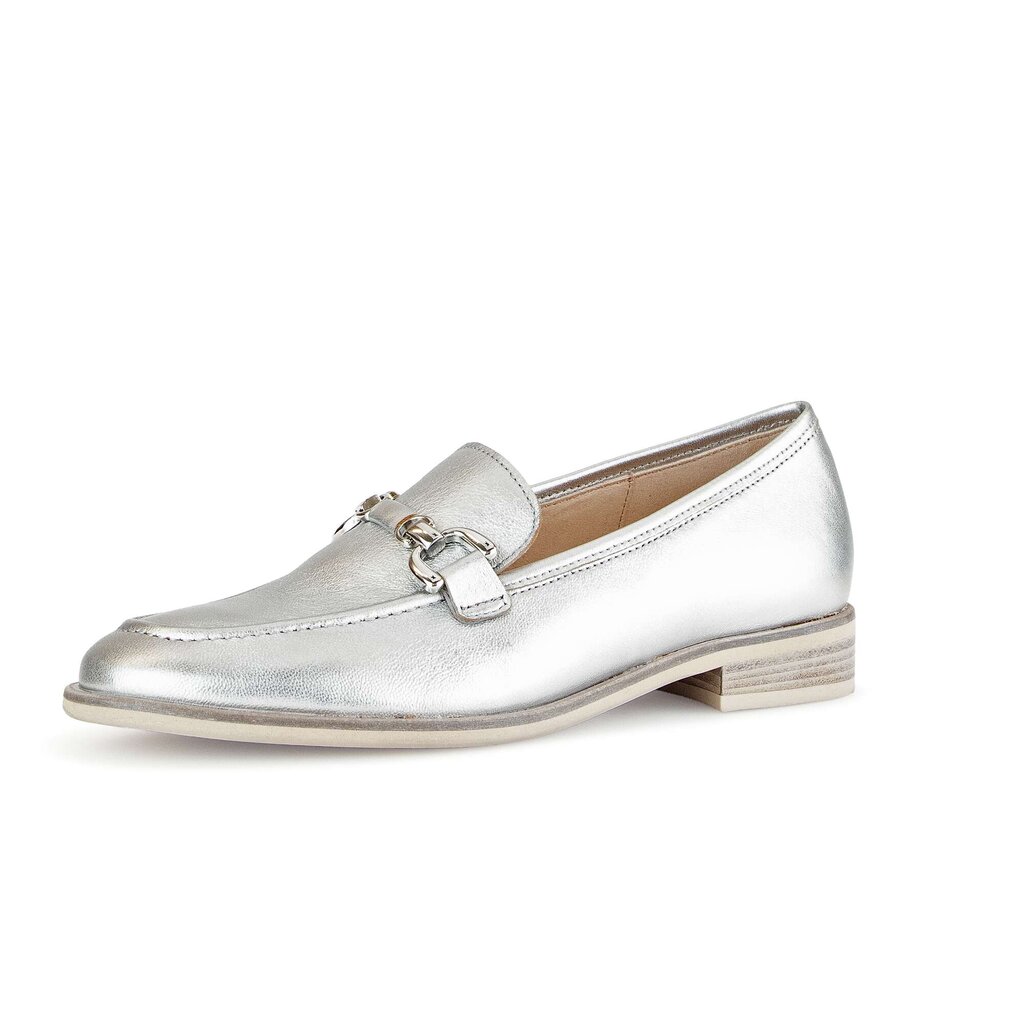 Gabor fashion Slipper silber