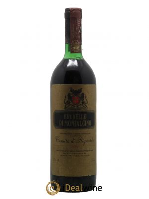 Brunello di Montalcino DOCG Tenuta di Reguardo 1980 - Lot de 1 Bouteille