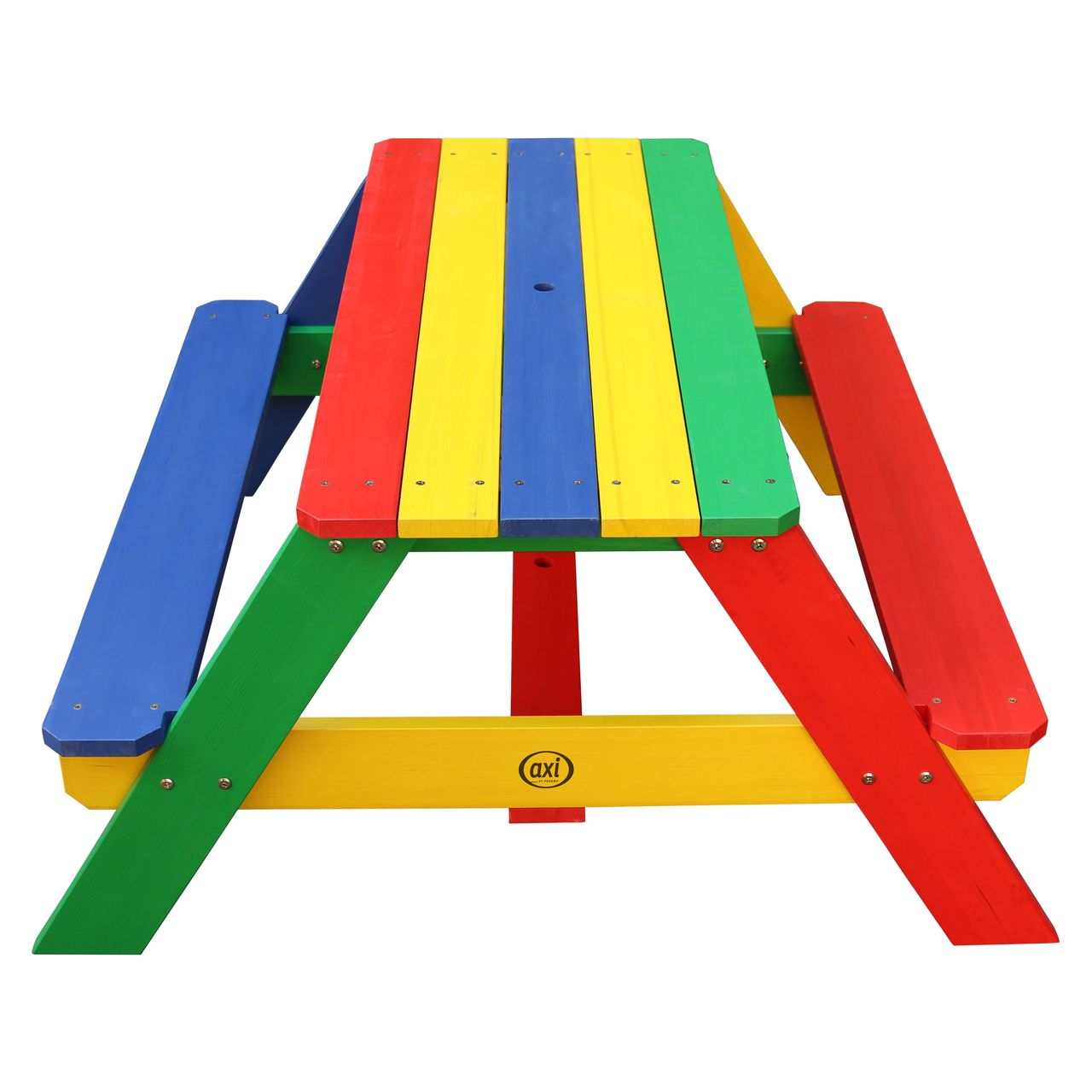 AXI Nick Picknicktisch Regenbogen - Sonnenschirm Regenbogen