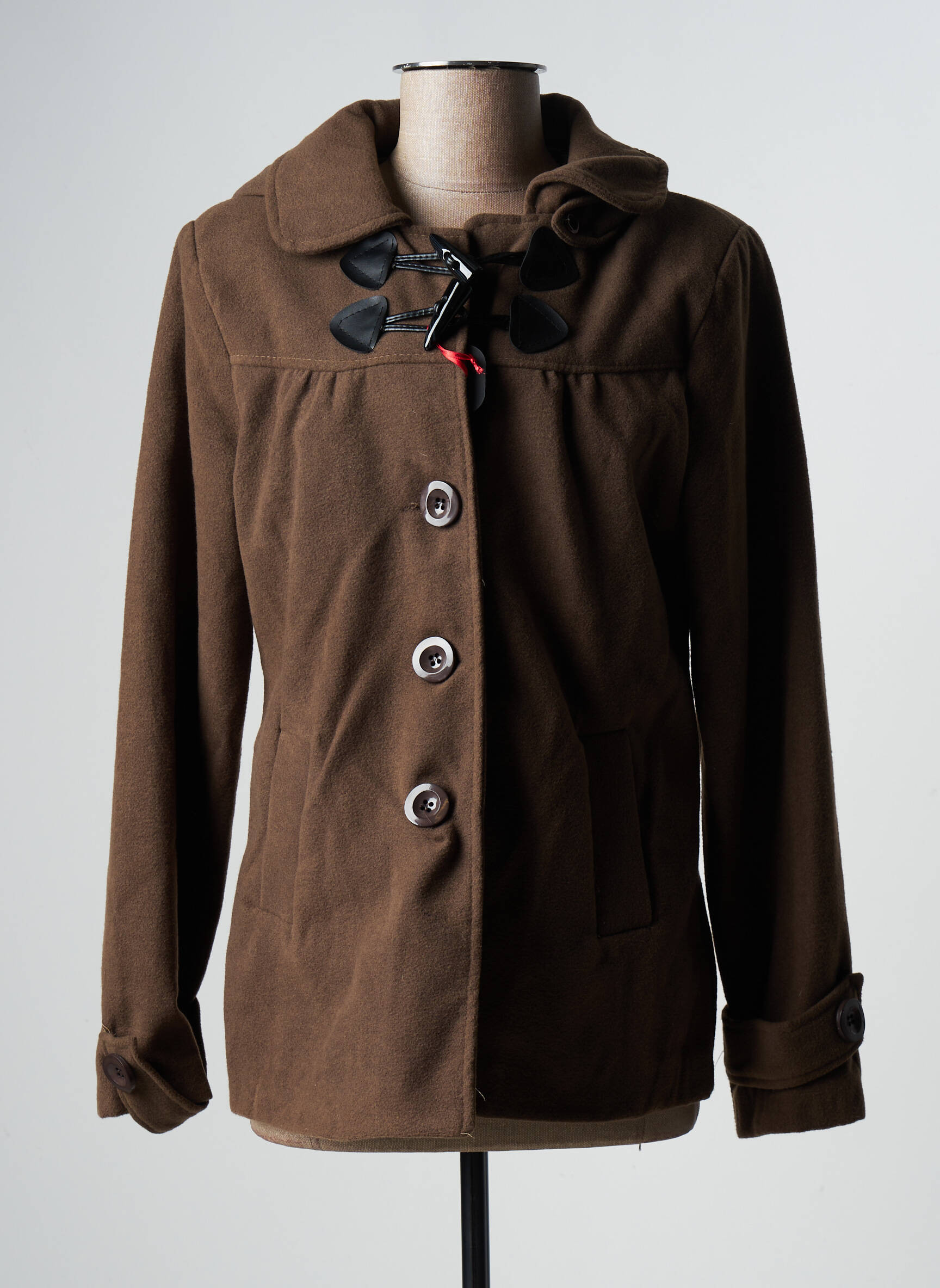 Made In Italy Manteaux Courts Femme couleur marron