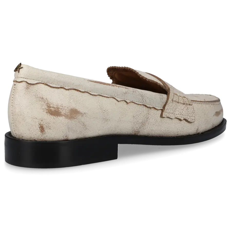 Golden Goose - Loafer CLASSIC JERRY Kalbsleder - weiß