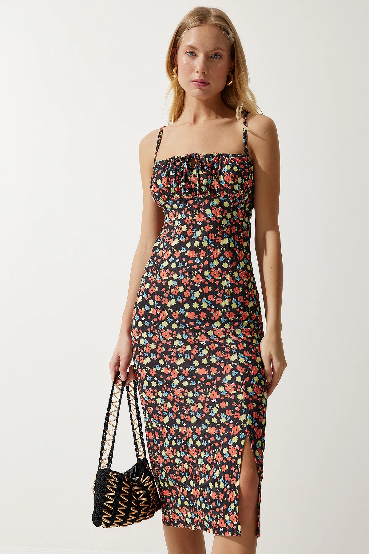 Happiness İstanbul  Kleid - Schwarz - Bodycon