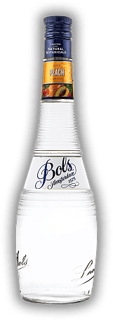 Bols Peach Bols Peach Klarer Likör mit verlockender Pfirsichnote. 0,7	 Liter - Vol 17%
