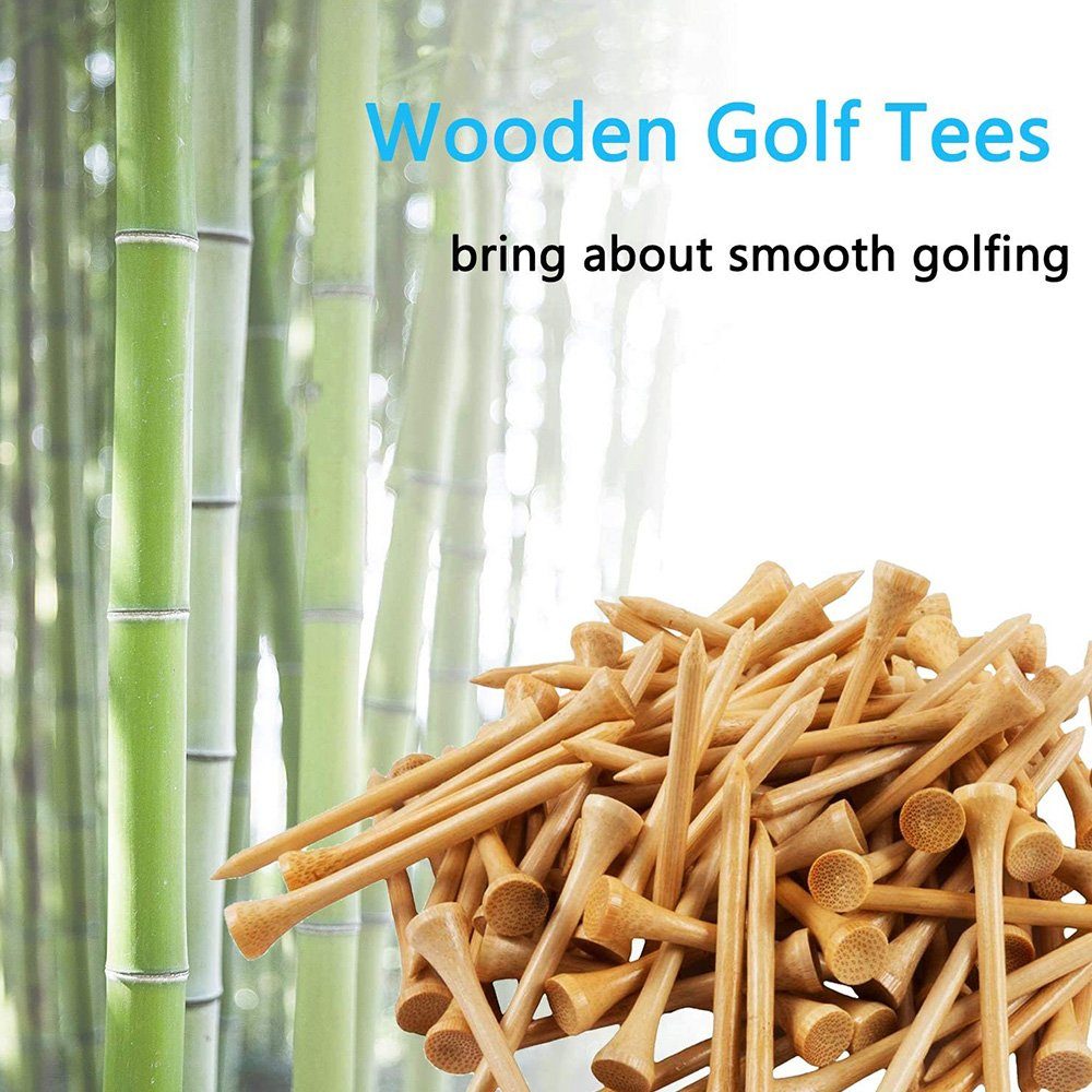 FeelGlad Golf-Abschlagmatte Golf-Tees-Zubehör Langlebige,hohe Golf-Tees reduzieren