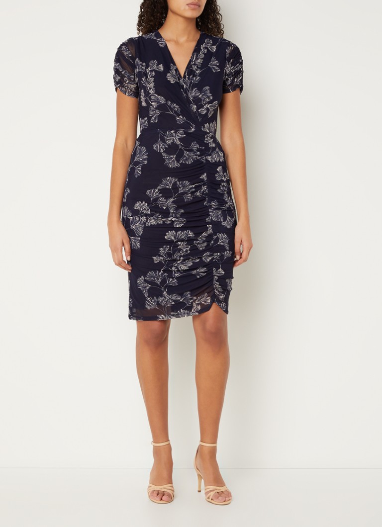 Vestido corto ajustado Phase Eight Remi con estampado floral