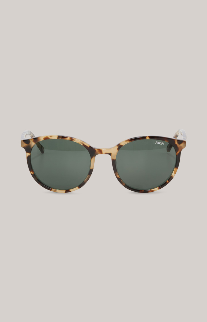 Sonnenbrille in Braun/Grün