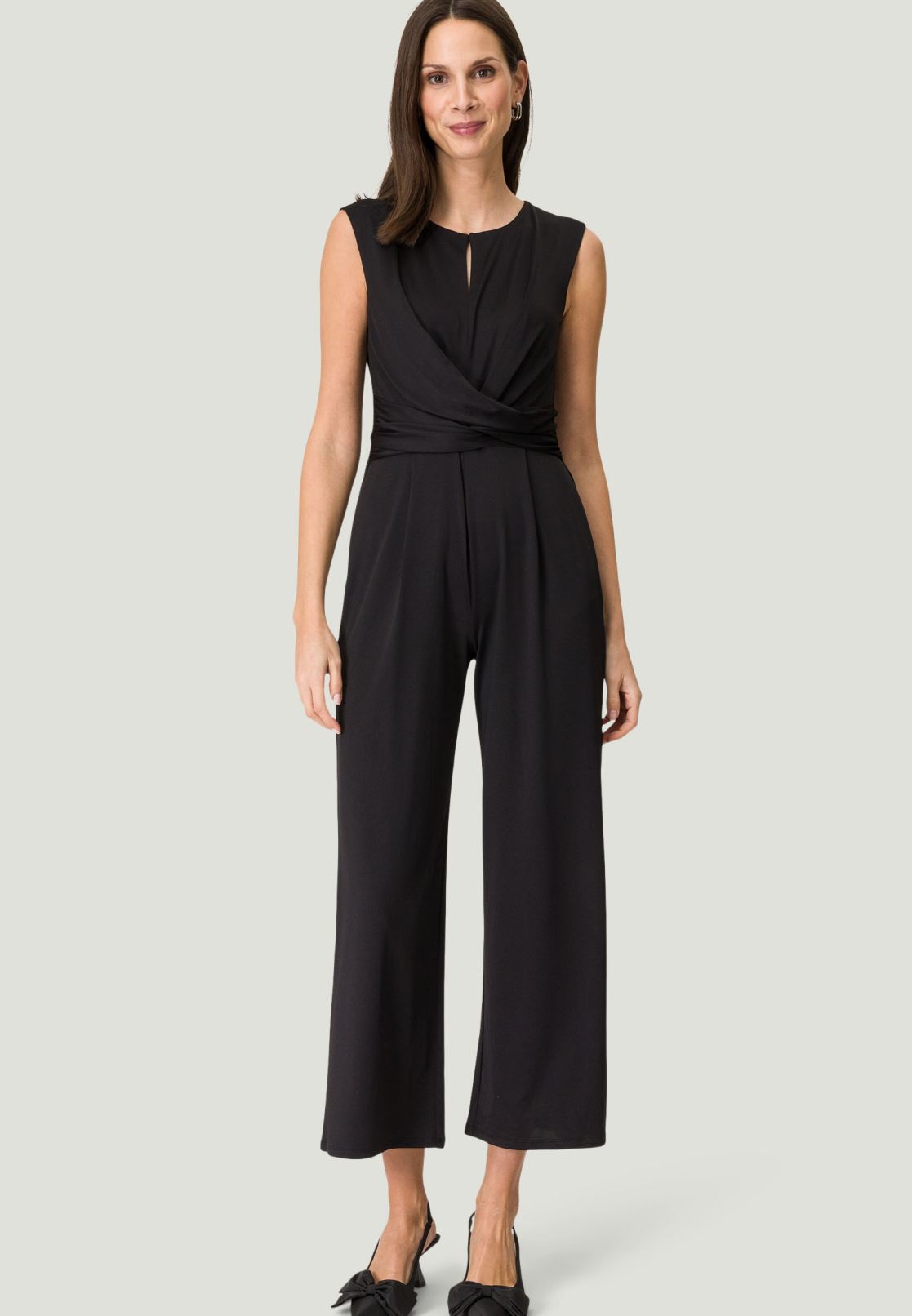 Jumpsuit mit Raffung