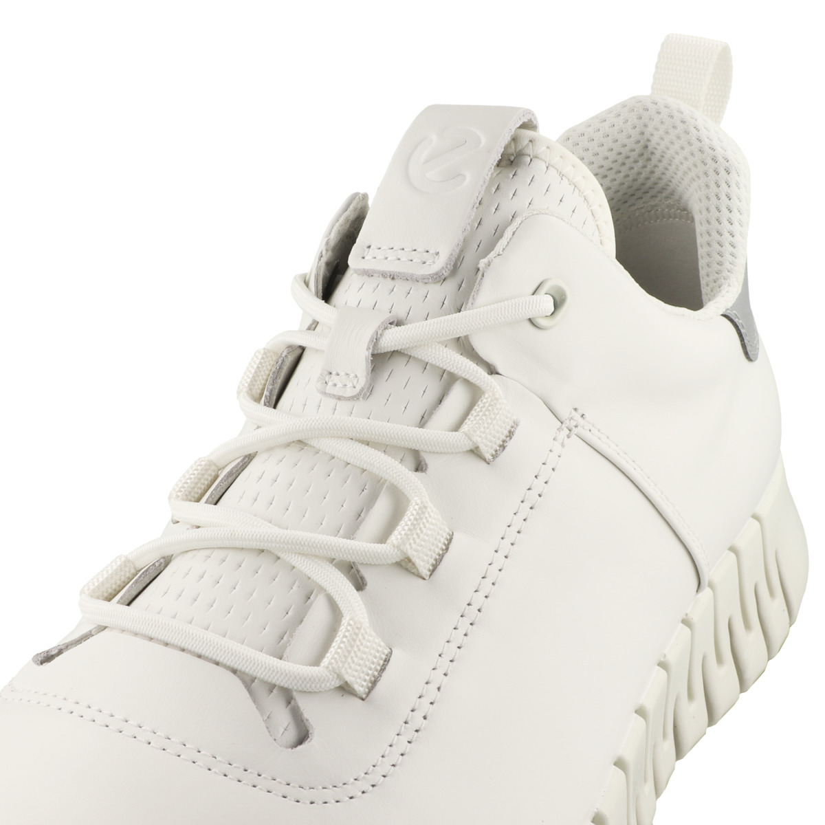 Ecco Gruuv Sneaker Low weiss