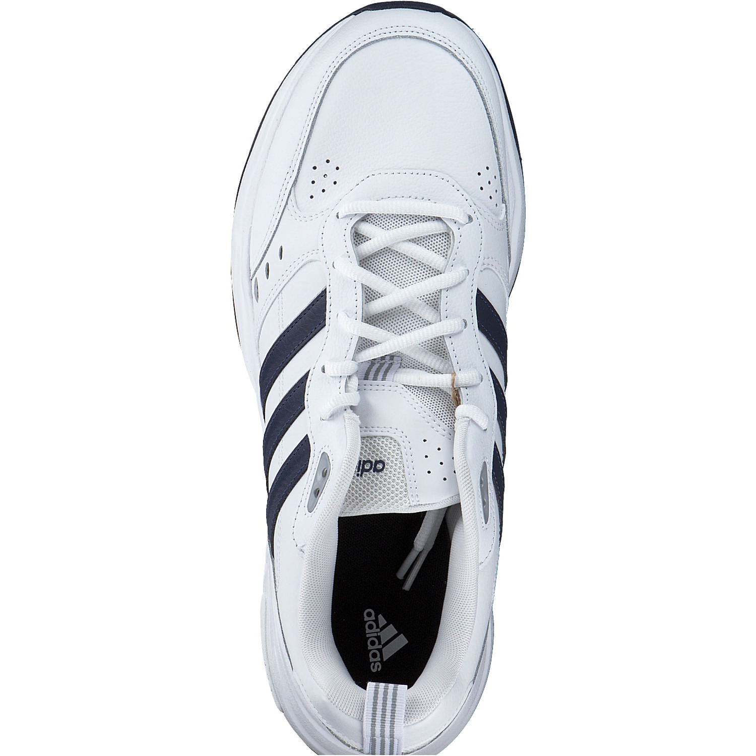 Adidas Core Strutter M, Sneakers Low, Herren, Weiß/Blau