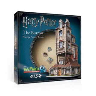 Harry Potter 3D Puzzle Fuchsbau (Haus der Weasleys) (415 Teile)