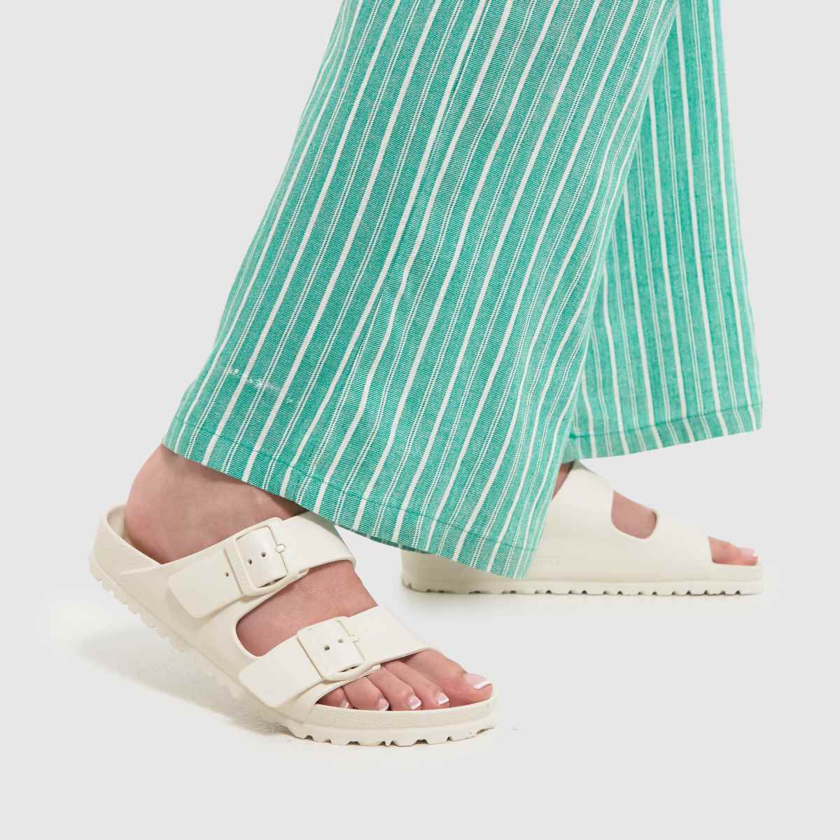 BIRKENSTOCK Arizona Eva – Beige sandaler