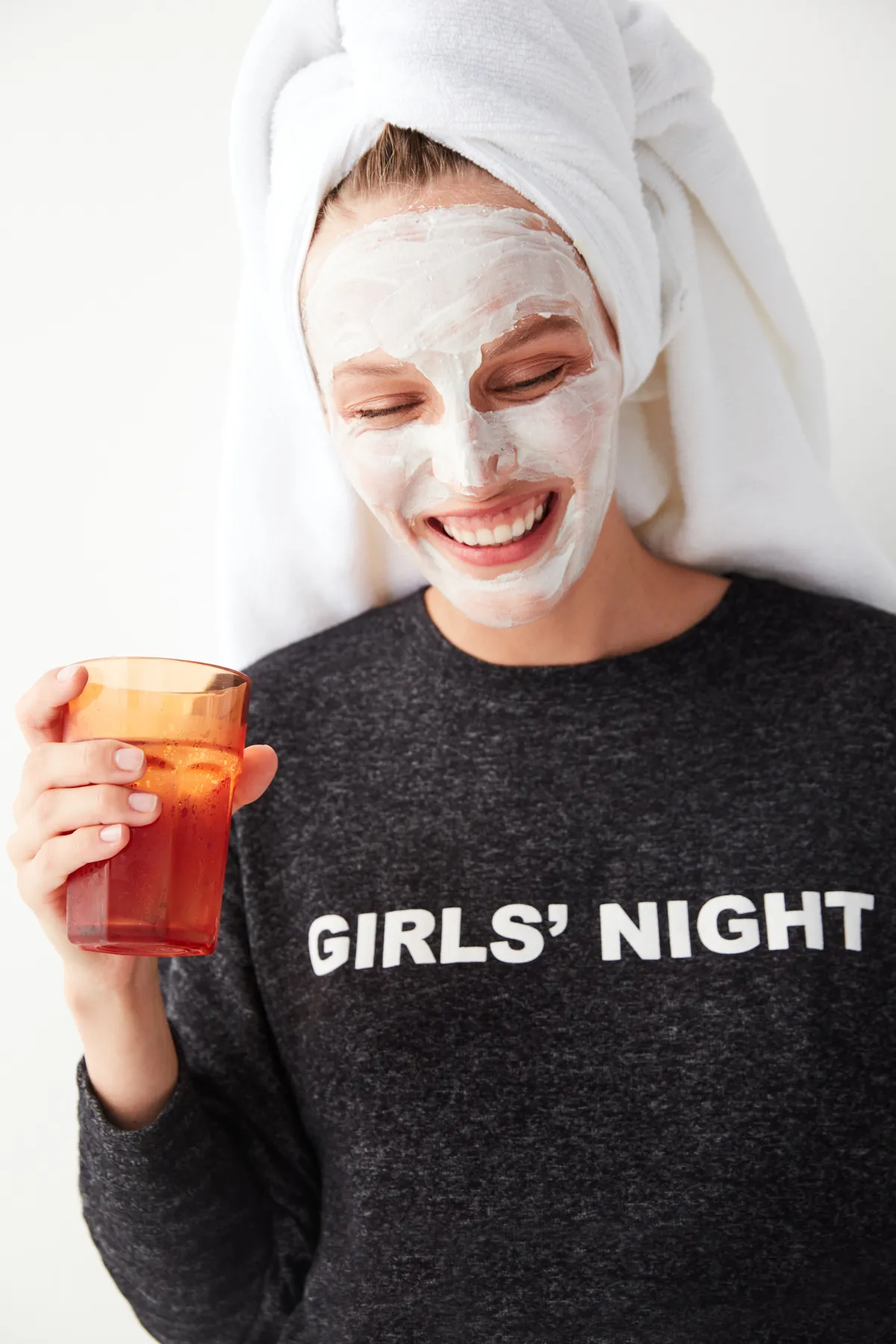 Penti  Schwarzes Thermo-Pyjama-Set für Mädchen