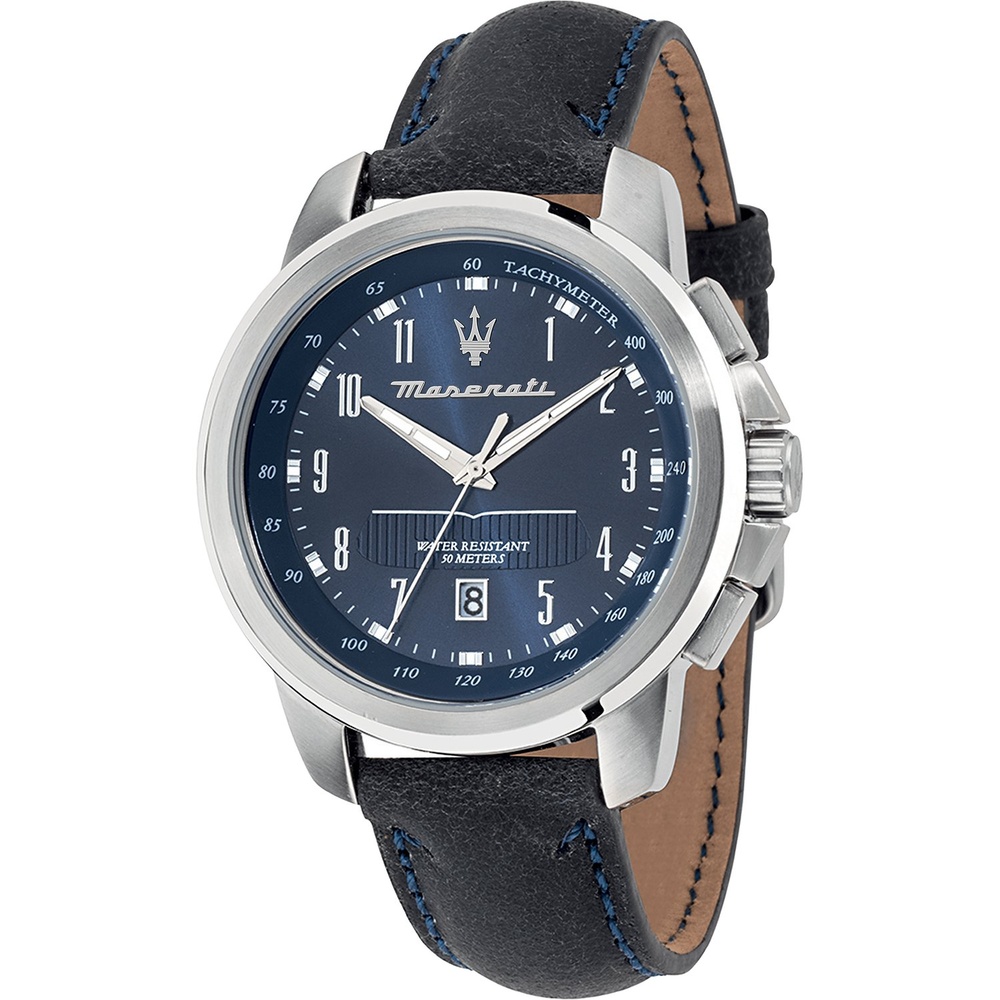 Maserati Montre pour hommes Acier inoxydable Montre