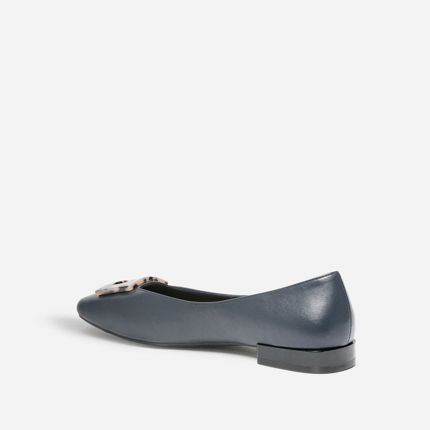 Ballerine marine décor écailles