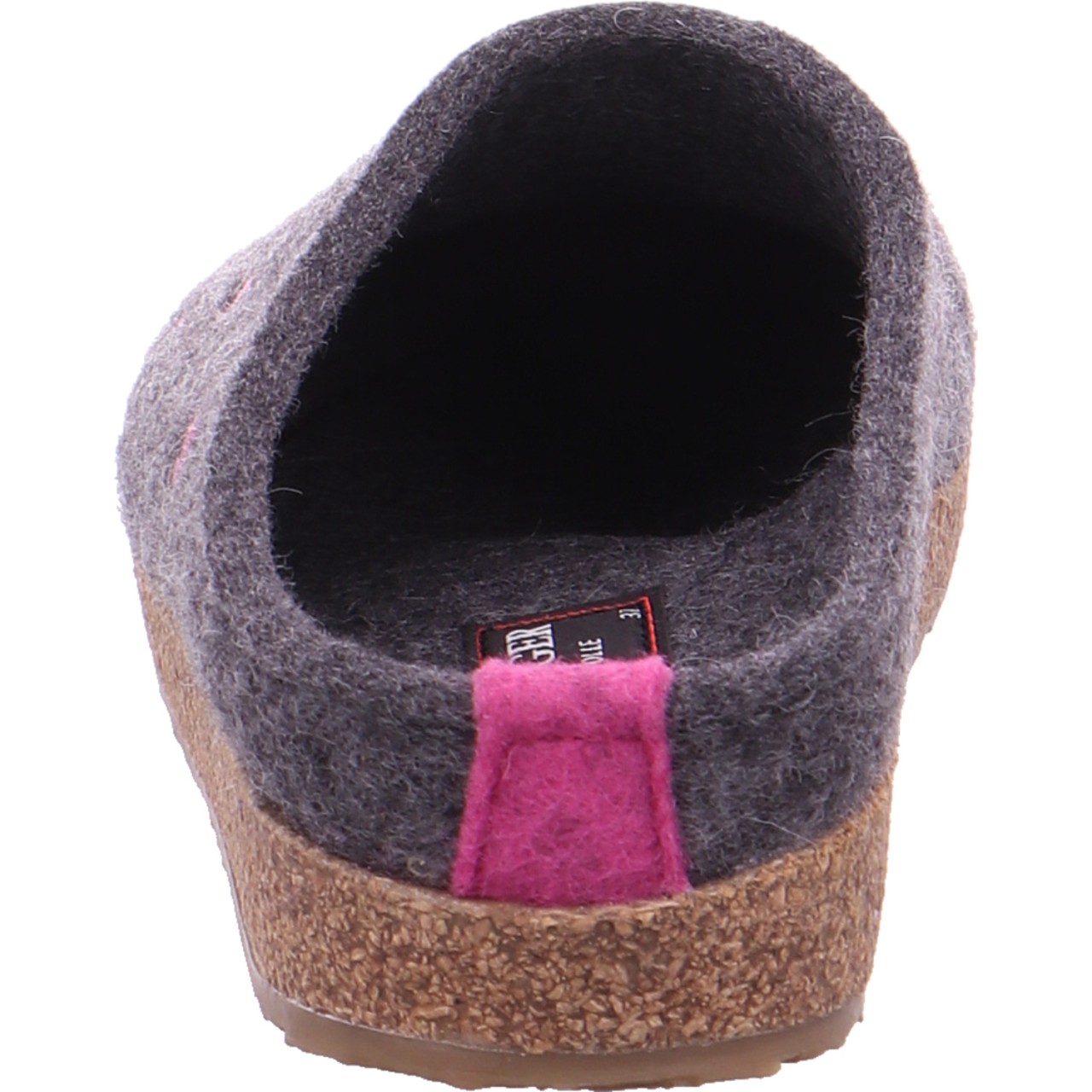 HAFLINGER Hausschuhe grau