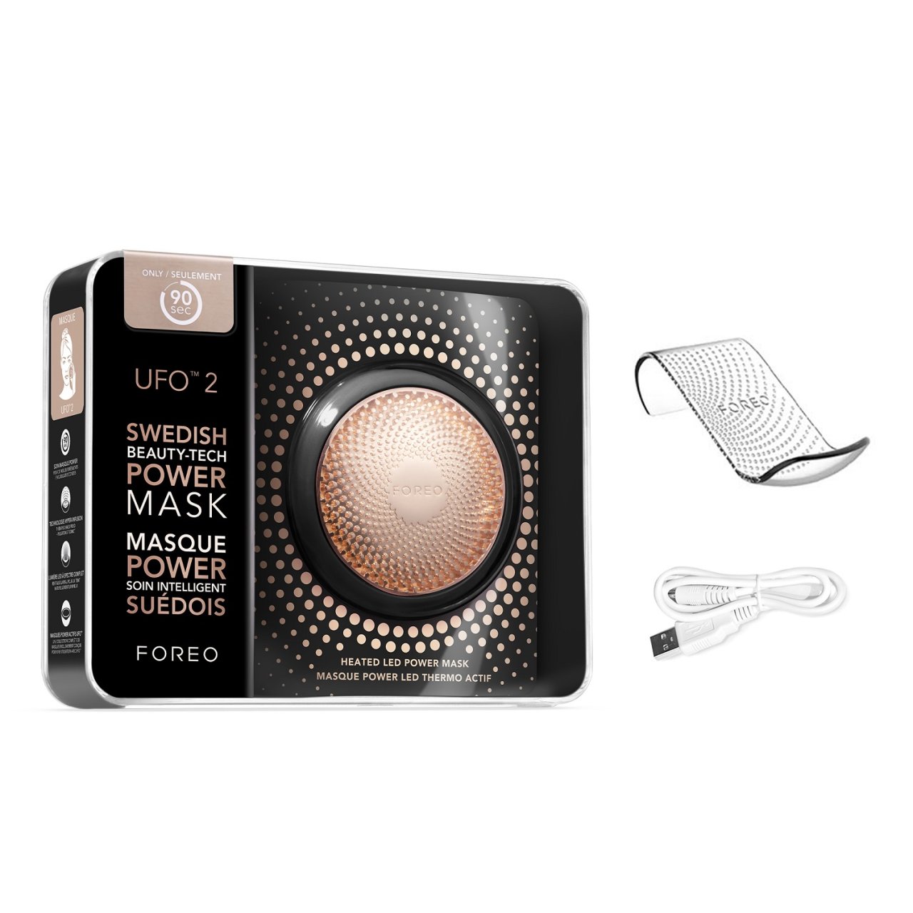 Foreo UFO 2 Intelligente Maskenbehandlung - Black