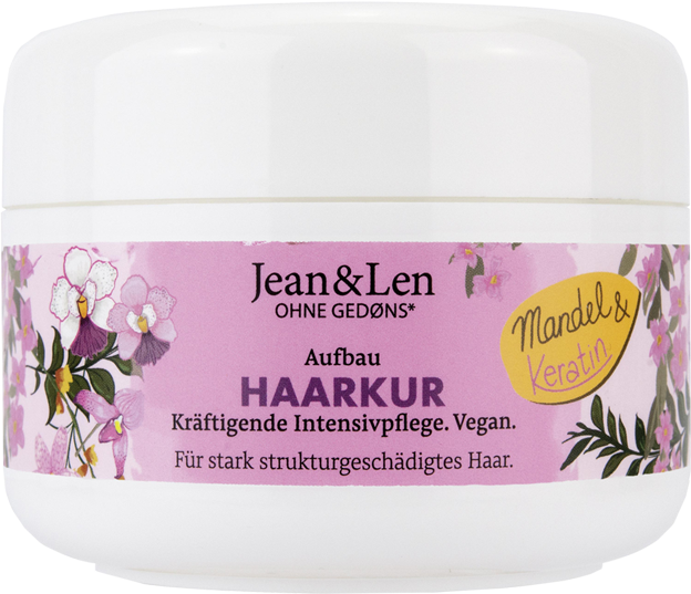 Jean&Len Aufbau Haarkur Pflanzliches Keratin
