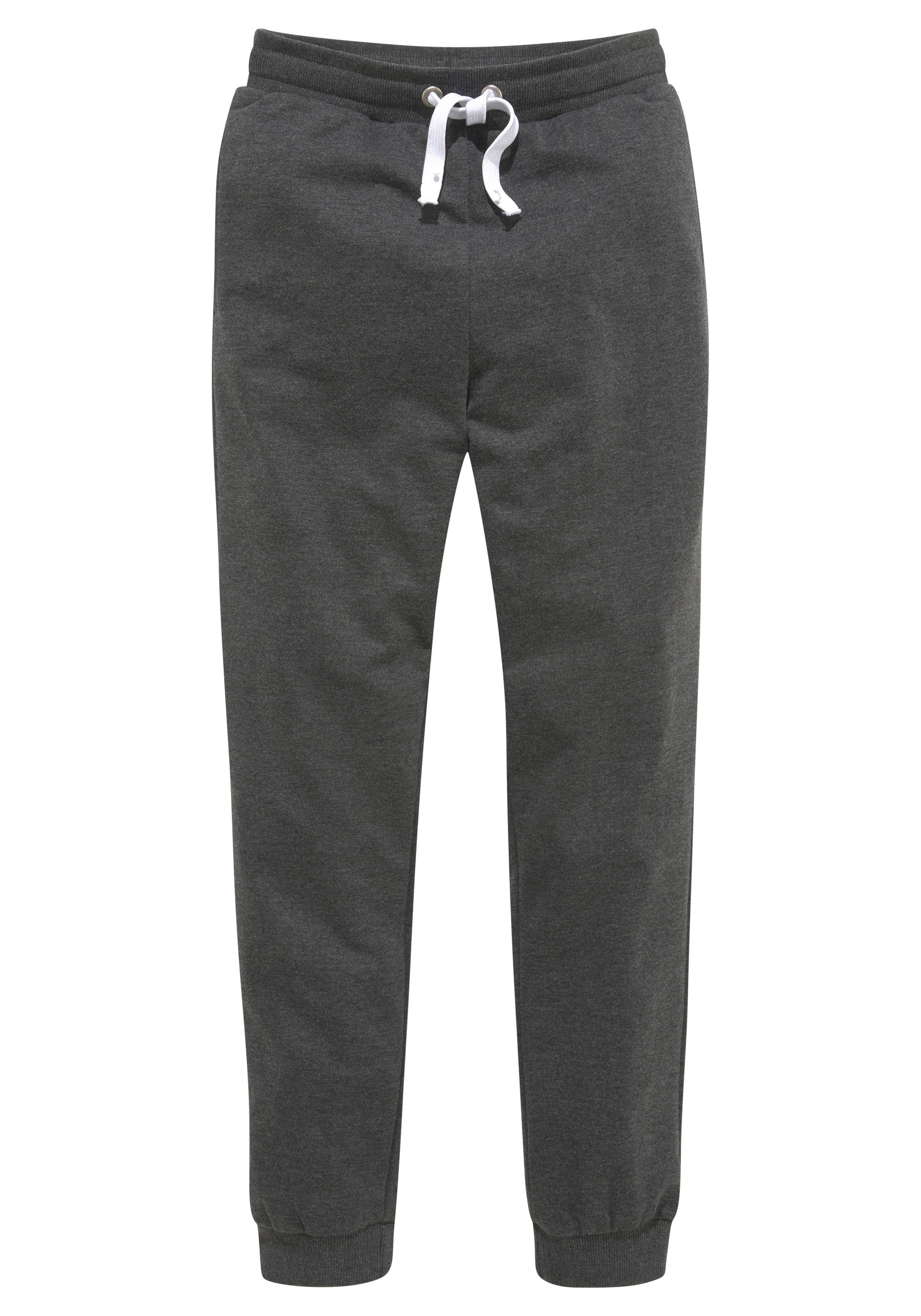 KIDSWORLD Jogginghose Sweathosen (Packung, 2-tlg) meliert und unifarben