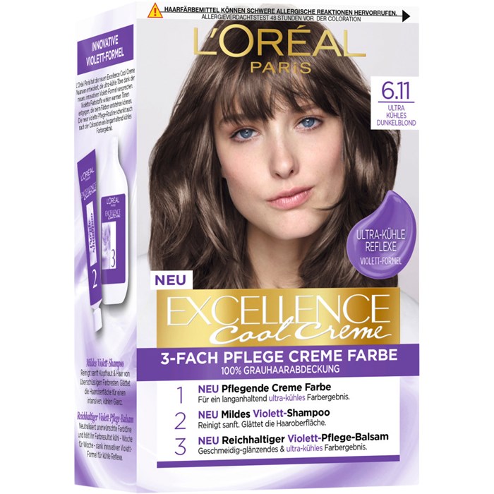 Cool Creme Haarfarbe
