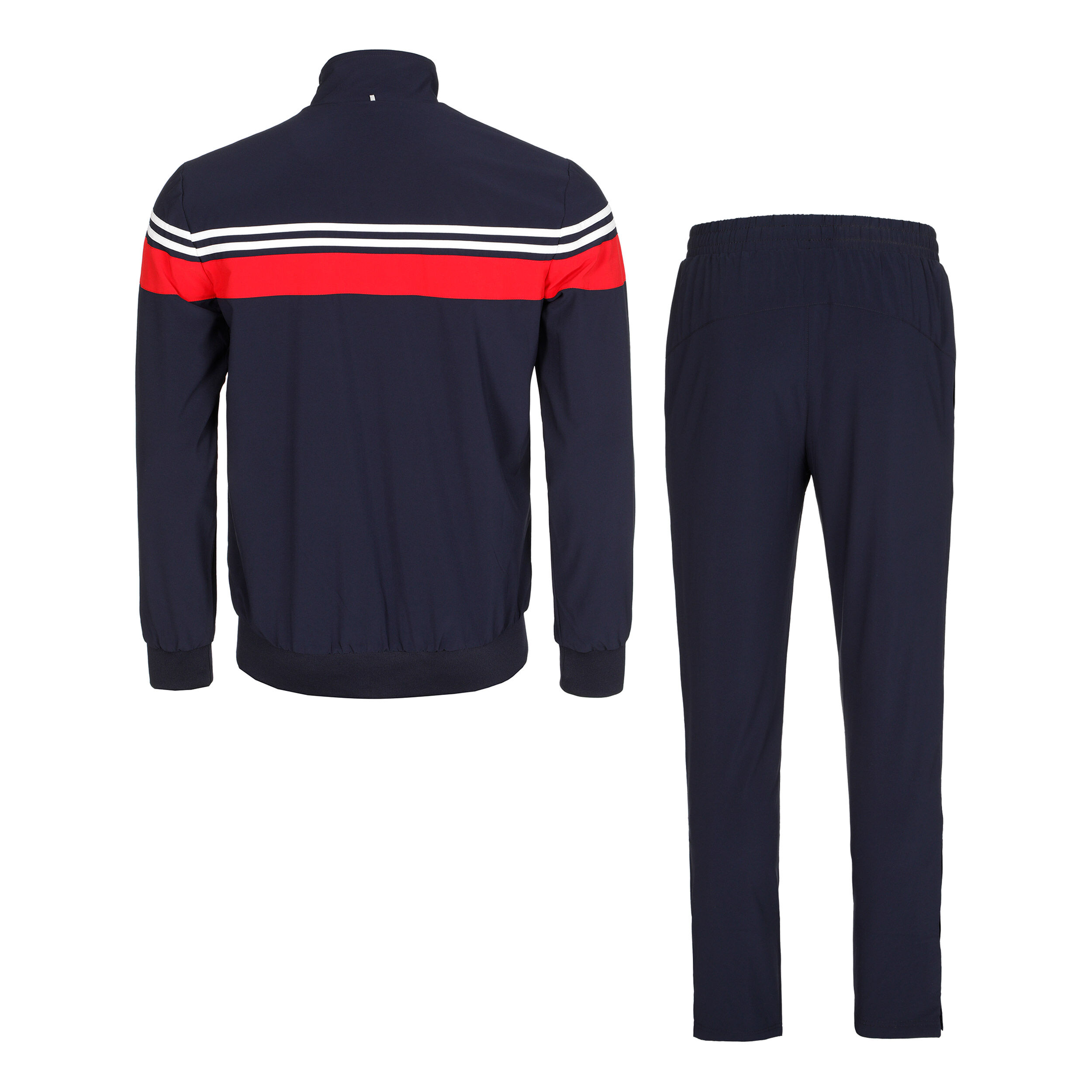 Bruno Trainingsanzug Herren - Dunkelblau, Rot