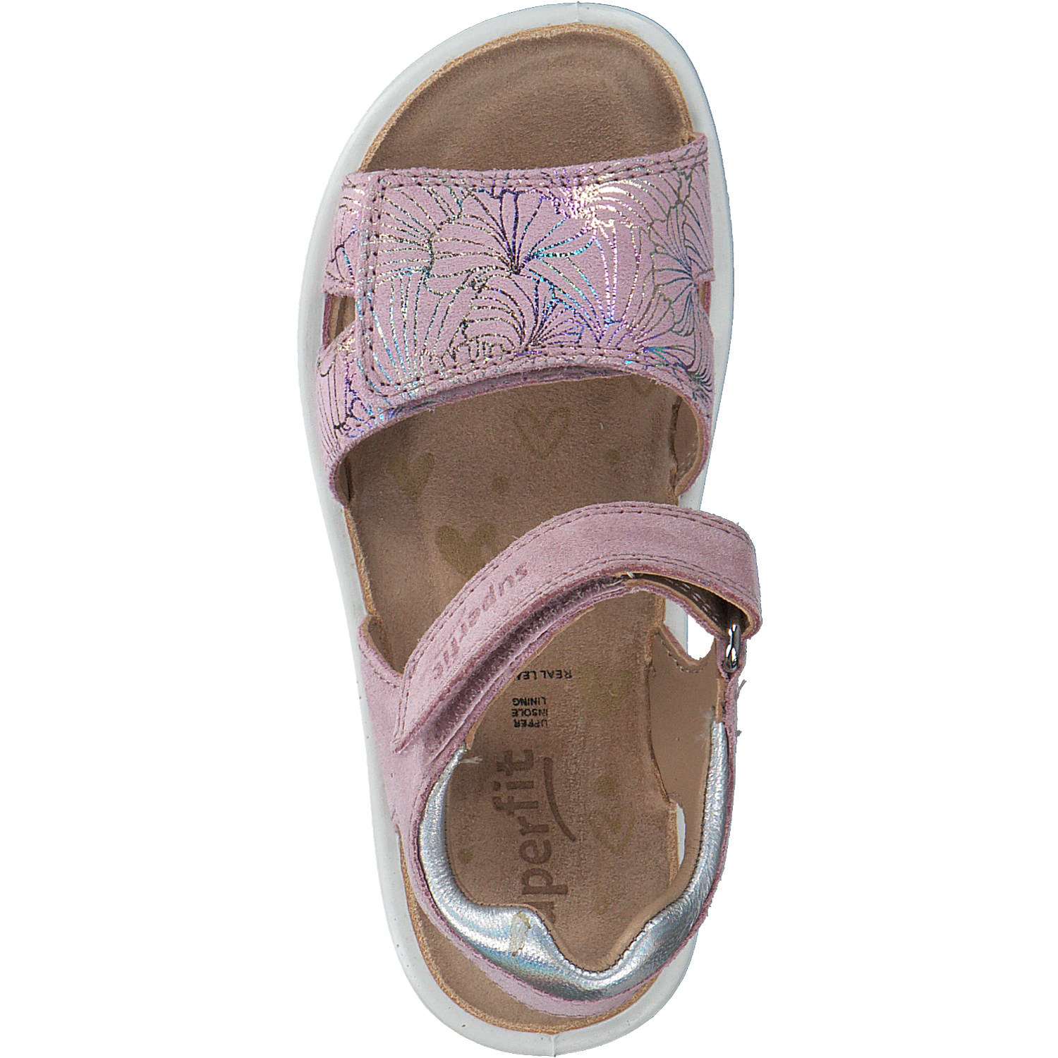 Superfit SPARKLE 09004, Sandalen (Kinder), Kinder, Rosa