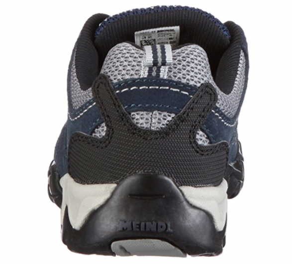 MEINDL Jungen Halbschuhe blau marine/silber Velour/Mesh