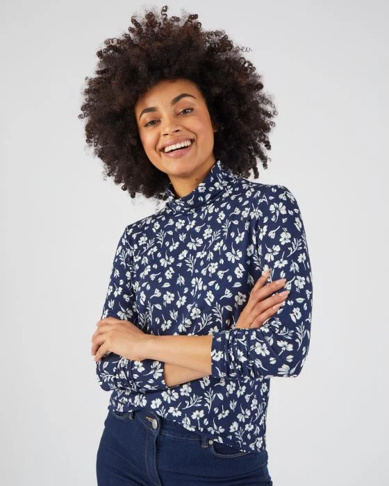 Sous pull maille col roulé