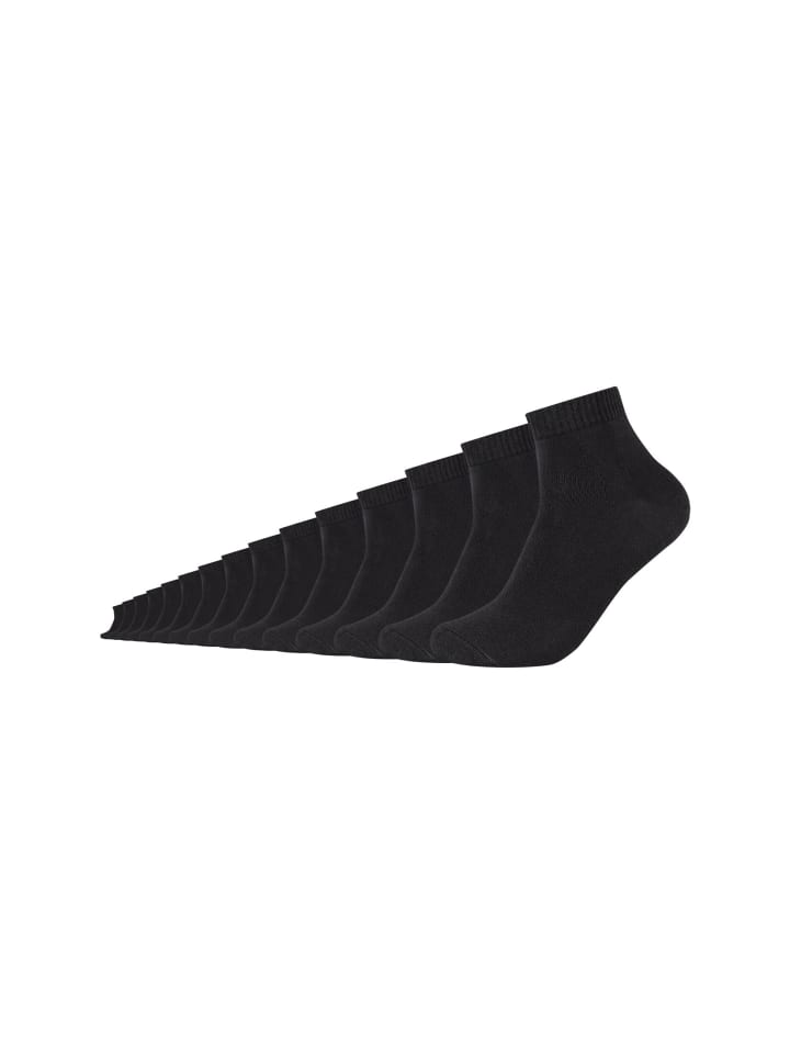 S. Oliver Kurzsocken 15er Pack classics in Schwarz günstig kaufen